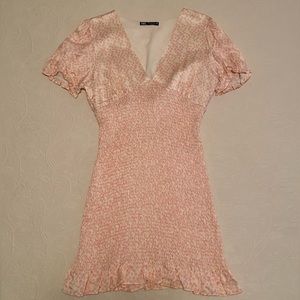 ZARA Smocked Dress
